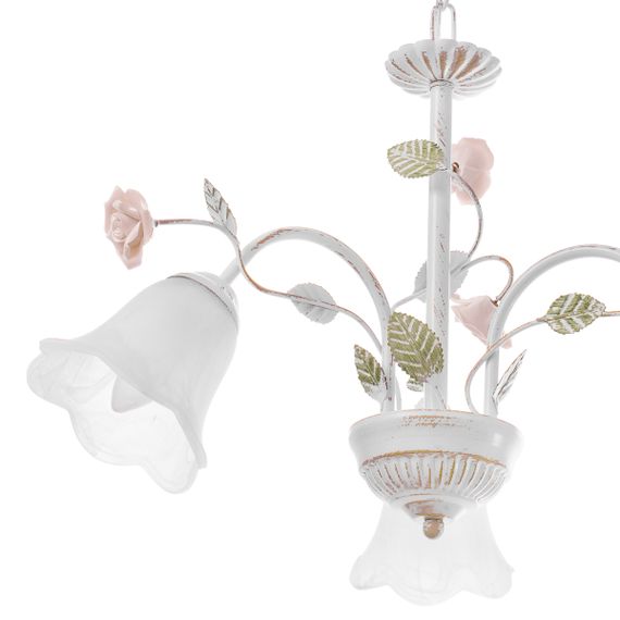 Люстра подвесная флористика E27 60W WH (BKL-521S/3) | Зображення 2