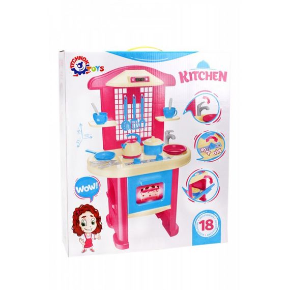 Набор игровой  "Моя первая кухня" ТехноК 3039TXK, 18 предметов | Зображення 2