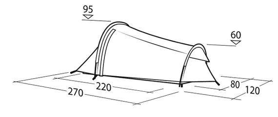 Намет одномісний Robens Cress 1 Pro (130397) | Зображення 3