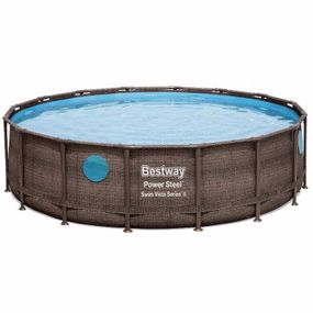 Бассейн каркасный Bestway 56725 (488-122 см), 19480 л