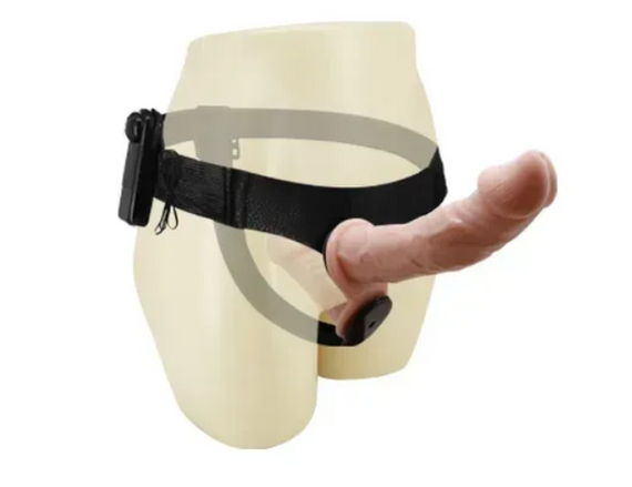 Страпон із вібрацією з 2 вібромоторами ULTRA PASSIONATE HARNESS STRAP-ON, BW-022060 Sex Aura | Зображення 7