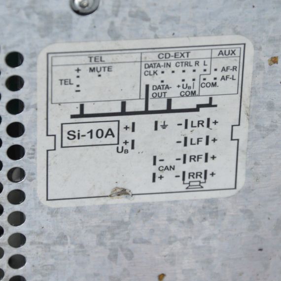 Магнітола штатна Volkswagen Golf V Touran 2003-2010 Радіо автомагнітола Фольксваген Гольф 5 Туран 1K0035156A | Зображення 6