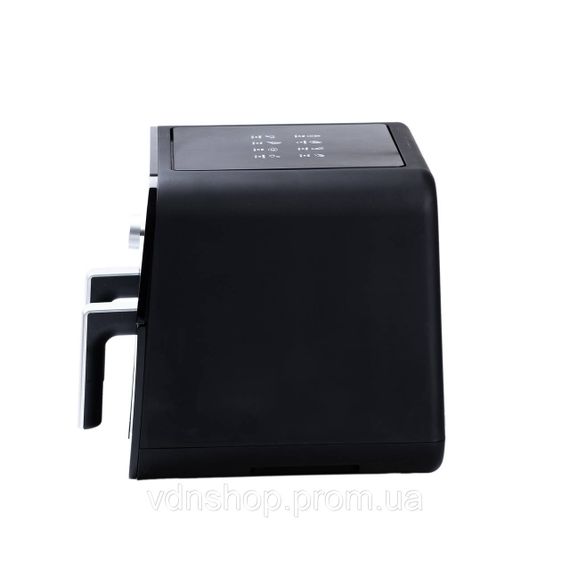 Аерогриль-фритюрниця SOKANY SK-10008 на 10 літрів, два відділення 2400 Вт чорна | Зображення 4