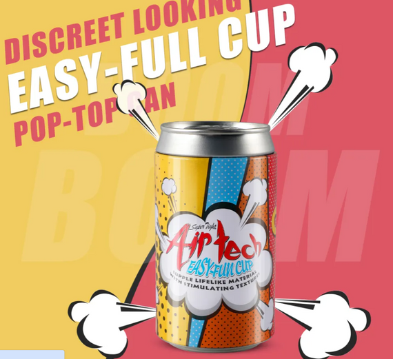 Мастурбатор Мужская карманная киска Soda cup Sex Aura | Зображення 3