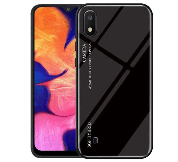 Чехол-бампер Primolux Gradient Glass для Samsung Galaxy A10 2019 (SM-A105) - Black