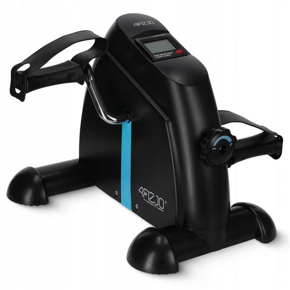 Міні велотренажер 4FIZJO Evo 2 в 1 для рук та ніг MBIKE01 Black/Blue (P-5905973401692)