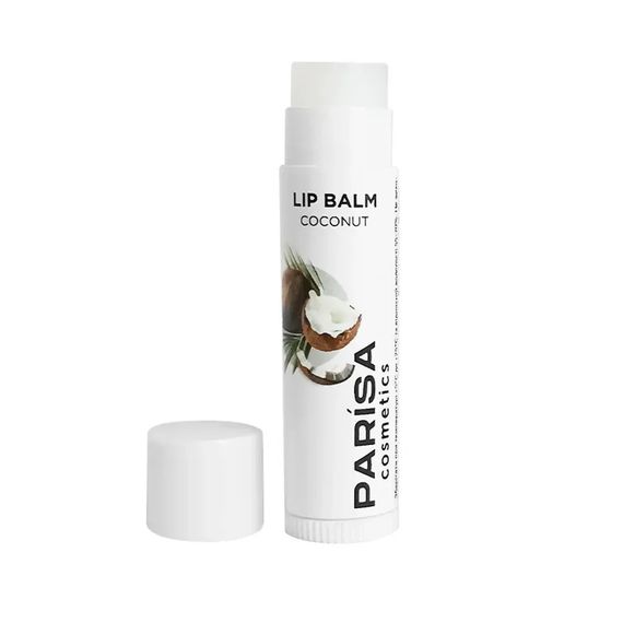 Гігієнічна помада для губ PARISA Lip Balm Кокос, 4,5г