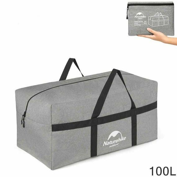 Сумка для зберігання портативна Naturehike NH17S021-L, 100 л, темно-сірий | Зображення 1
