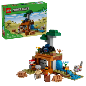 Конструктор LEGO Minecraft Шахтная экспедиция Броненосец (The Armadillo Mine Expedition) 21269