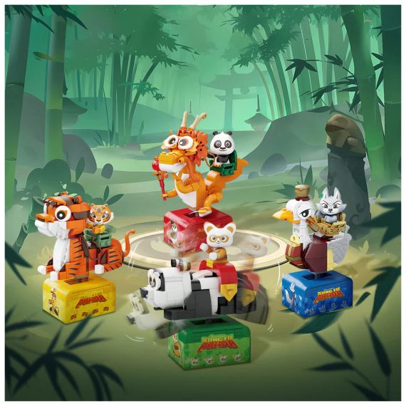 Конструктор Pantasy Kung Fu Panda Косрайдер Шифу (86513) | Зображення 2