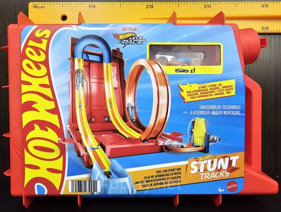 Ігровой набір Трек Хот Вілс Каністра для трюків Турботрюки ​Hot Wheels Track Builder Unlimited Fuel Can Stunt Box | Зображення 8