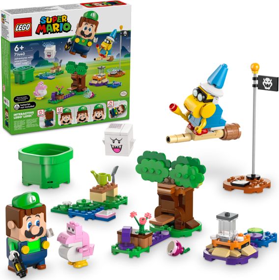 Конструктор LEGO Super Mario Пригоди з інтерактивним LEGO Луїджі 71440 | Зображення 1