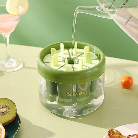 Форма для мороженого (8 порций), ICE CREAM MOLD / Формочка для приготовления мороженого на палочке | Зображення 6