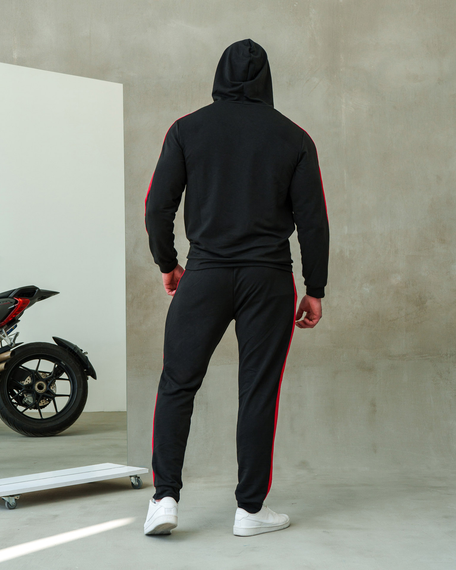 Костюм Лампас весна черно-красный S L | Зображення 9