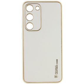 Шкіряний чохол Xshield для Samsung Galaxy S23, Білий