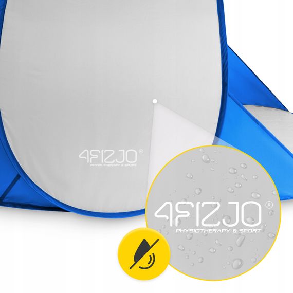 Намет пляжний 4FIZJO Pop-Up 195 x 120 см саморозкладний Blue/Grey (P-5905973405157) | Зображення 4
