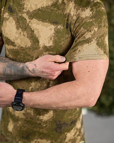 ХЛОПОКОВА тактична футболка PATRIOT GREEN ATACS ВТ5099 | Зображення 3