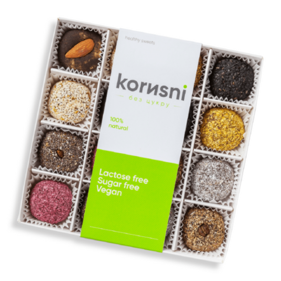 цукерки ТМ “korusni” асорті 350г