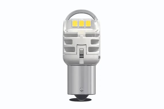 Комплект світлодіодних ламп Philips 11498CU60X2 P21W LED Ultinon Pro6000 SI 12 V BA15S WHITE | Зображення 1
