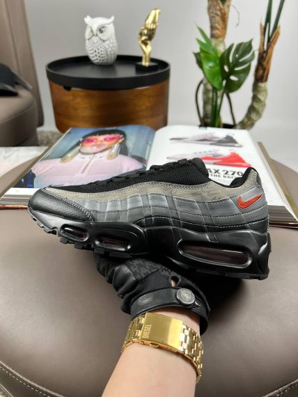 Кросівки  N1k2 M Air Max 95 PRM Black Grey Orange весна / літо / осінь A3591 44 28.