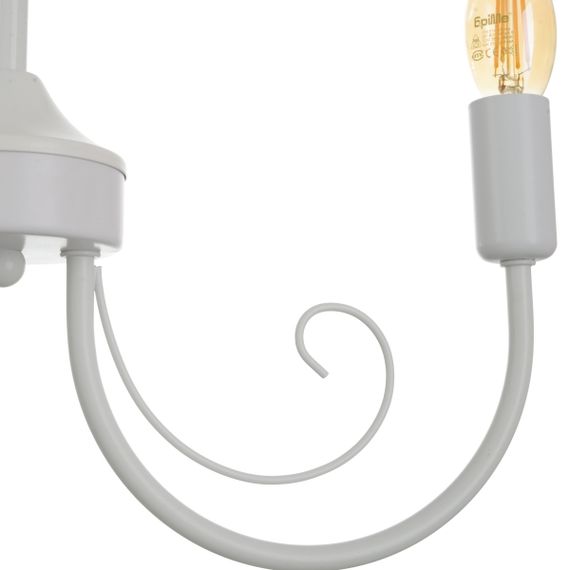Люстра подвесная свеча Е14 40W WH (BKL-726S/3) | Зображення 3
