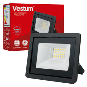 Світлодіодний прожектор Vestum 20W 6500K 180-260V IP65 1-VS-3014