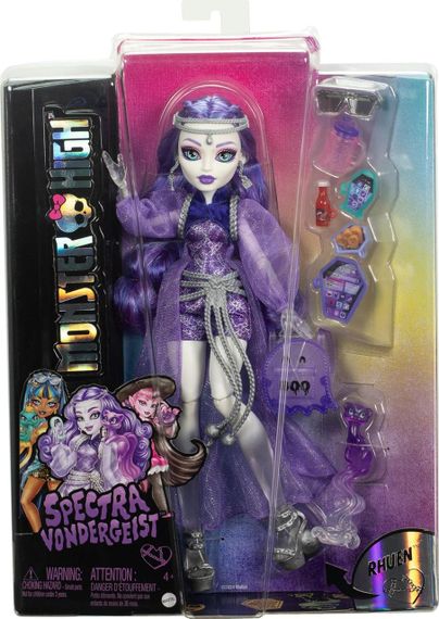 Лялька Монстр Хай Спектра Вондергейст Оригінал Mattel Monster High Spectra Vondergeist