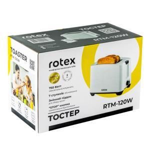 Тостер Rotex RTM120-W 750 Вт | Зображення 3