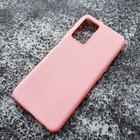 Чохол Candy Silicone для Oppo A54 / A55 колір Рожевий