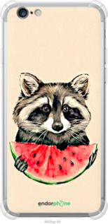 Чохол на iPhone 6 Plus Єнотик з кавуном "4605sp-48-2448"