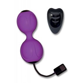 Вагінальні кульки Adrien Lastic Kegel Vibe Pelvic Floor Exerciser, фіолетові