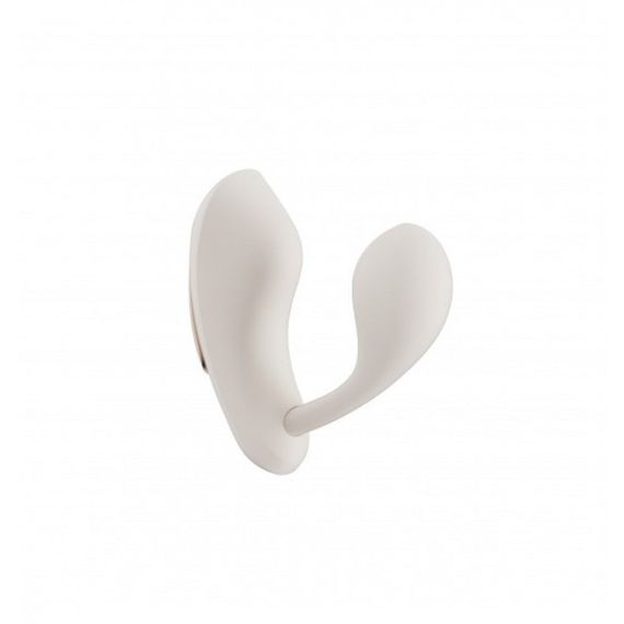 Вібратор у трусики з пультом керування Qingnan No.6 Wireless Control Beige білий Sex Aura | Зображення 3
