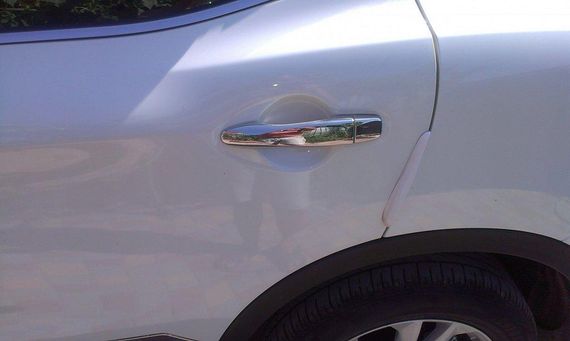 Накладки на ручки (4 шт.) Без чіпа, OmsaLine - Італійська нержавійка для Nissan Pulsar | Зображення 2