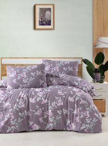 Постельное белье First Choice Homesko Ranforse 200 х 220 см Santino Purple