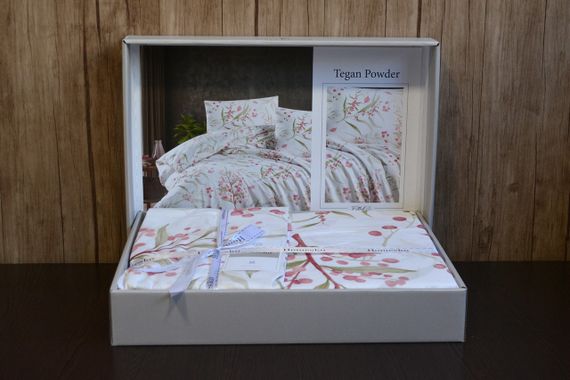 Постільна білизна First Choice Homesko Ranforce сімейний 160 х 220 см Tegan Powder | Зображення 3