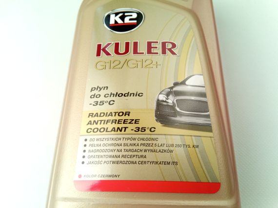 Антифриз "K2" Kuler -37 (червоний) 1 л. (T201C) | Зображення 2
