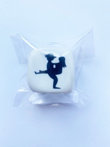 Гральний кубик КАМАСУТРА білий Sex Aura | Зображення 1