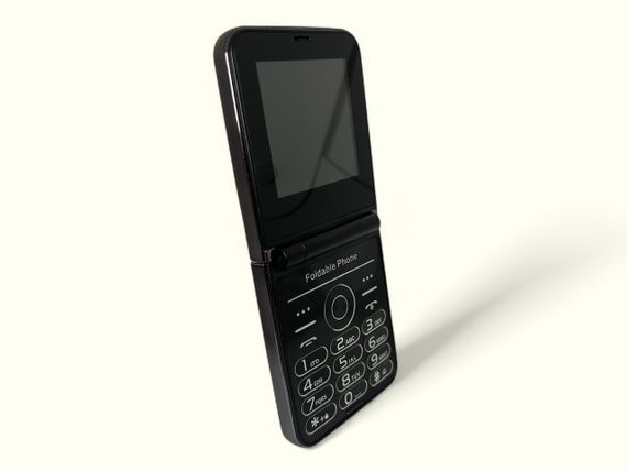 Кнопковий мобільний телефон розкладачка AIEK I15 Max на 4 сім карти Black | Зображення 6