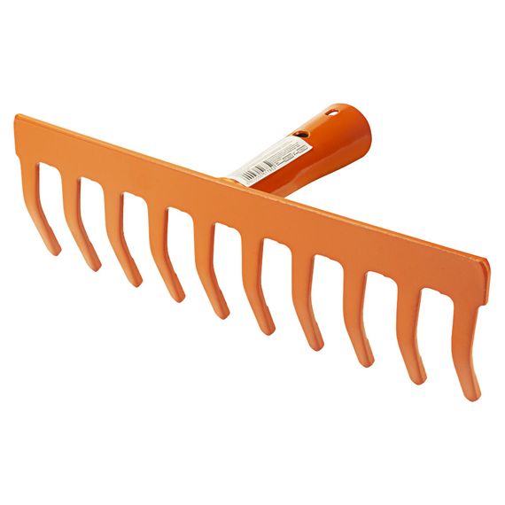 Граблі садові прямі Grad 10 зубів 240×83мм зварне кріплення (5051785)