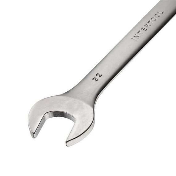 Ключ комбінований 32 мм, Cr-V INTERTOOL HT-1232 | Зображення 1
