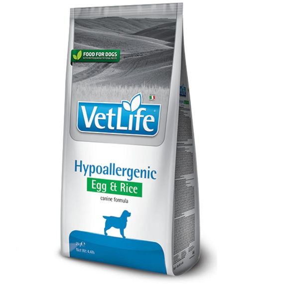 Сухий корм Farmina Vet Life Hypoallergenic EGG & RICE для собак, дієтичне харчування при харчовій алергії, 2