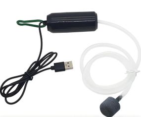 Мініатюрний кисневий компресор USB для акваріума