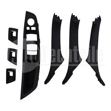 Ручка двери компл. BMW 5 F10/F11 09-17 (Чёрный), AutoTechteile, 704 5156, 704 5158