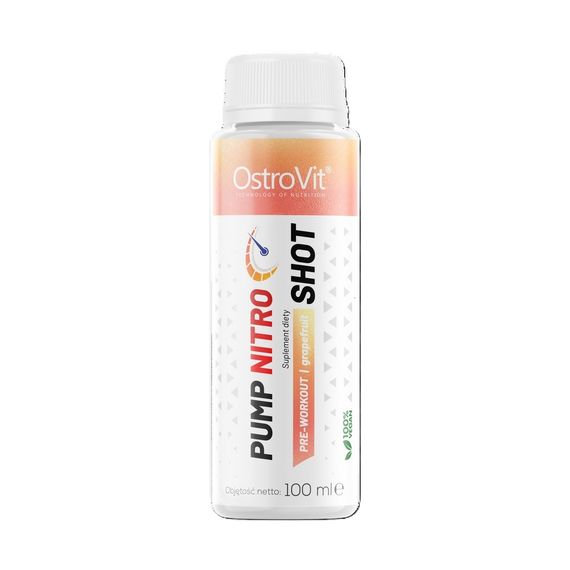 Передтренувальний шот Ostrovit Pump Nitro Shot 100 ml