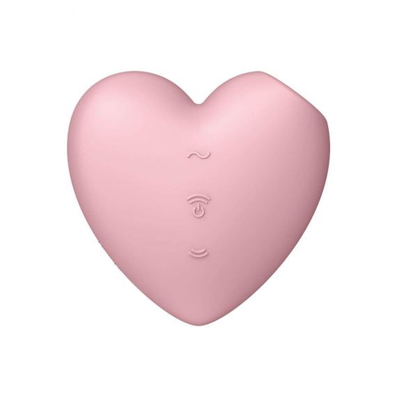 Вакуумний стимулятор - Satisfyer Cutie Heart Light Red Sex Aura | Зображення 4