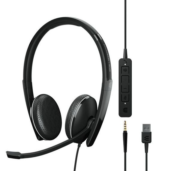Гарнитура компьютерная стерео On-Ear EPOS ADAPT 165T USB II 1000902