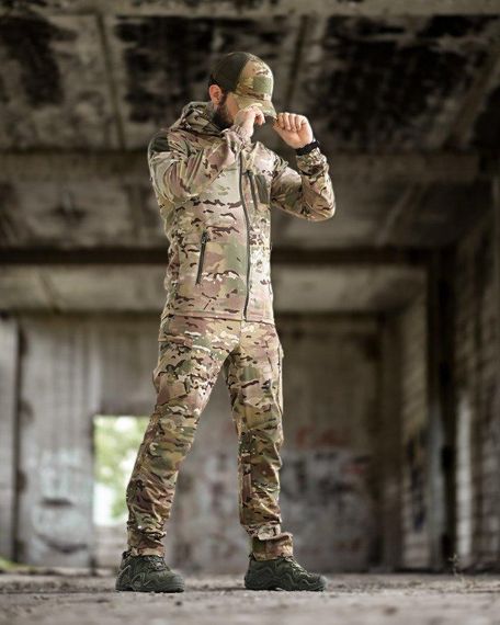 Еластичний тактичний костюм agony мультикам НП4879 | Зображення 2