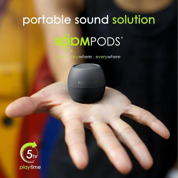 Bluetooth динамік Boompods Zero Talk з можливістю прямого під'єднання до Amazon Alexa, гучний зв'язок, удароп | Зображення 4
