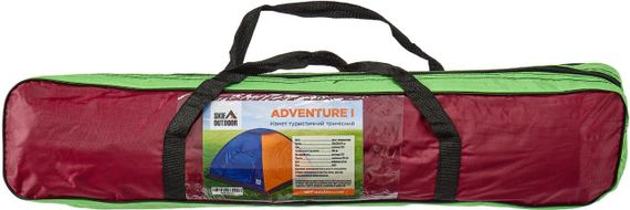 Намет Skif Outdoor Adventure 200x200 см Зелений Намет туристичний Намет для відпочинку Тримісний намет | Зображення 4