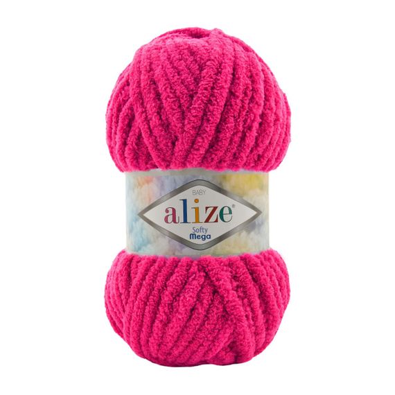 Softy Mega 798 пряжа Alize плюшевая